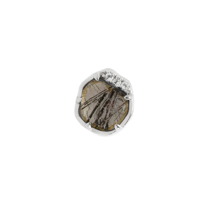 Vision Tourmalated Quartz Threadless End