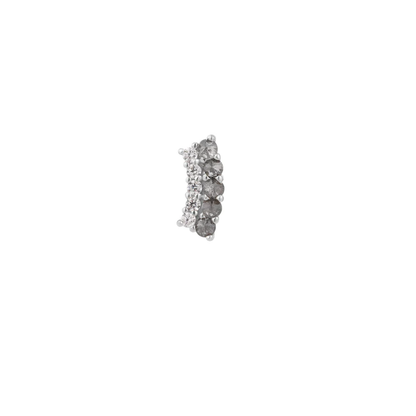 Whisper & Shout Grey Diamond Threadless End