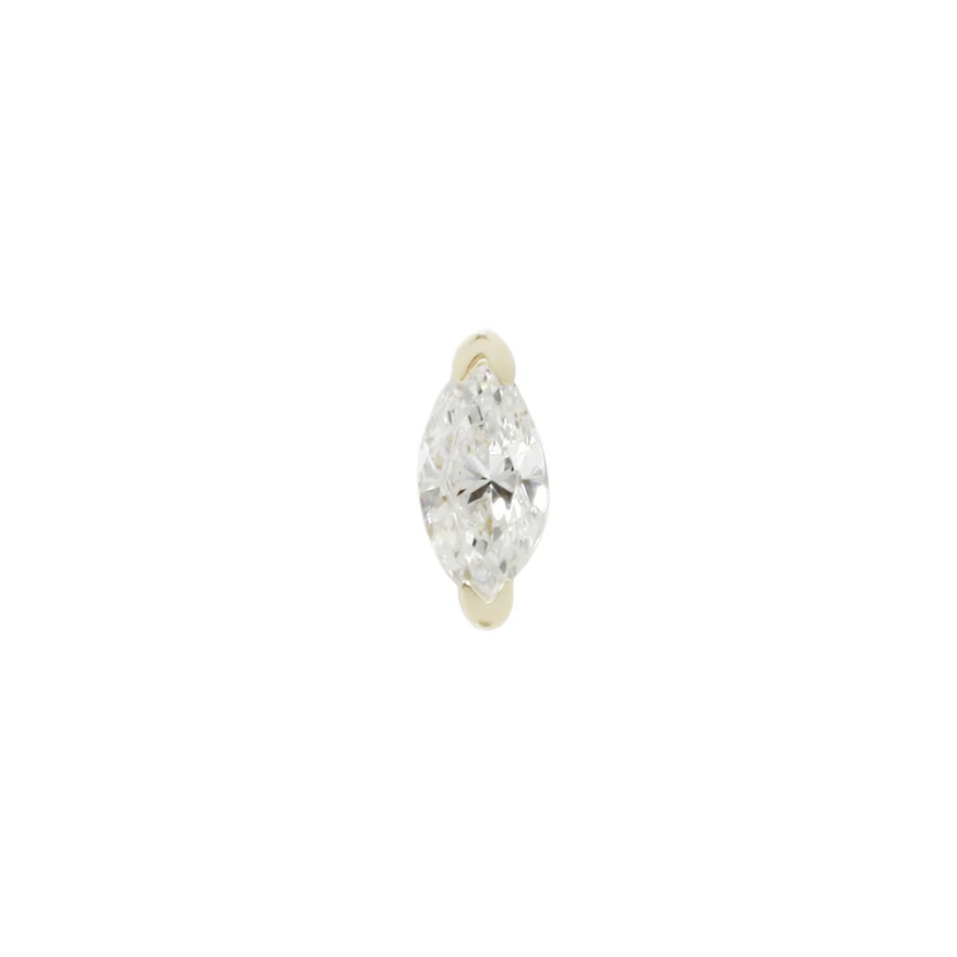 Zuri - Genuine Diamond - Threadless End