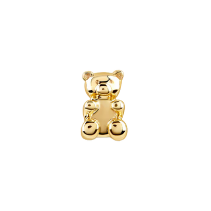 auricle gummy solid gold teddy bear threadless attachment