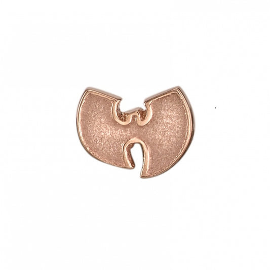 BVLA Wu Tang Clan logo end in 14k gold with a satin finish, available in yellow, white, and rose gold.