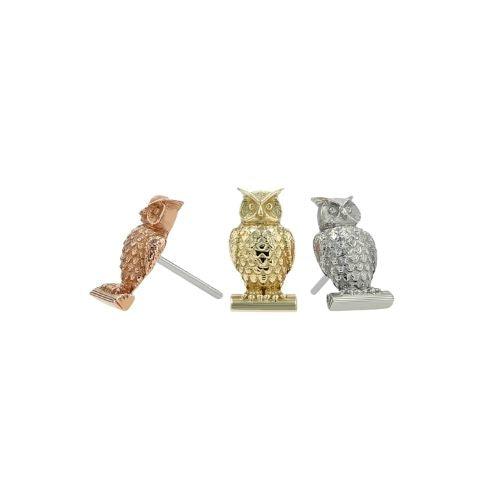 Anatometal 18k Gold Owl